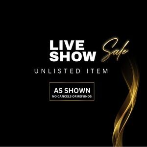 Live Show Unlisted Item